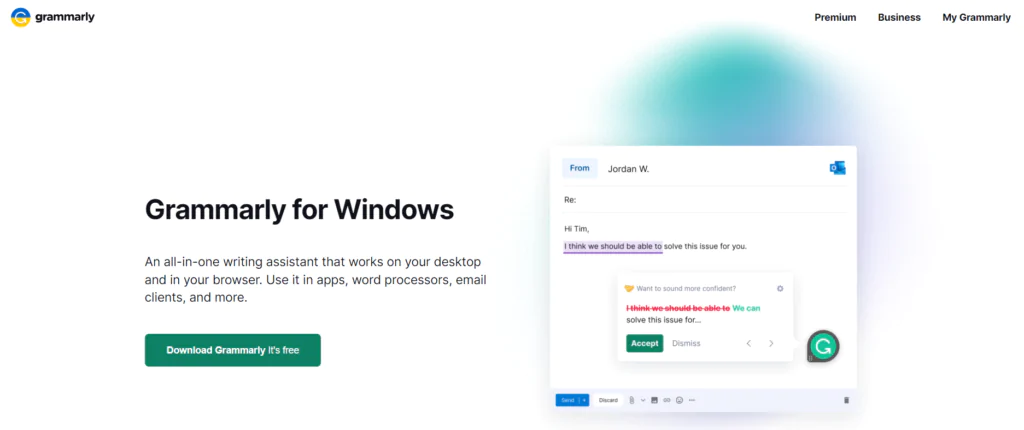 Grammarly for Windows