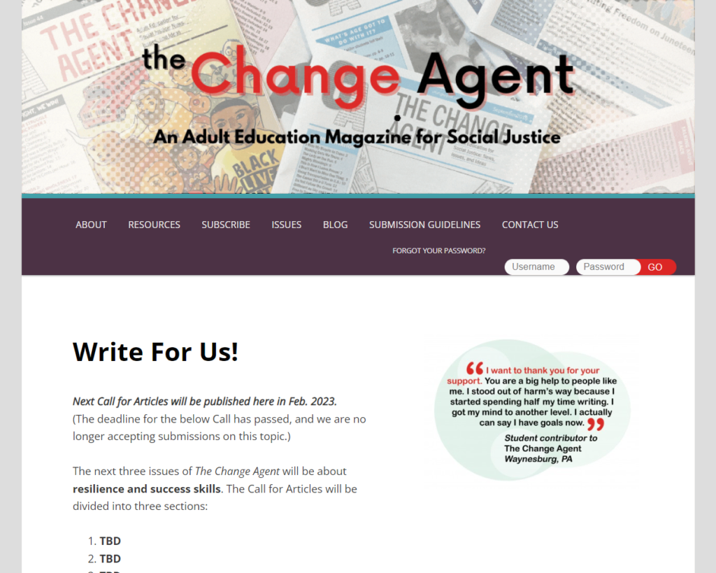 The Change Agent